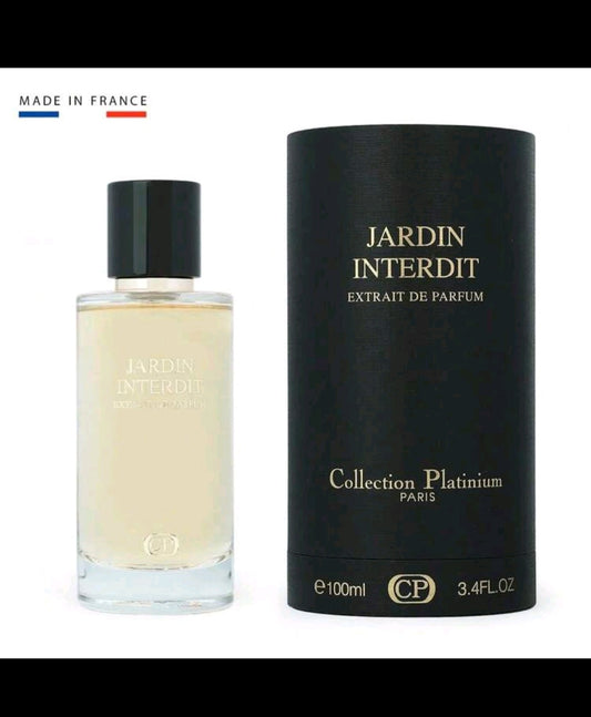 Inspiré par L'Interdit - Collection Platinium Jardin Interdit 100ml Extrait de parfum femme